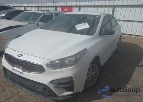 2021 Kia Forte Gt-Line из США, поврежденный, VIN 3KPF34ADXME380004